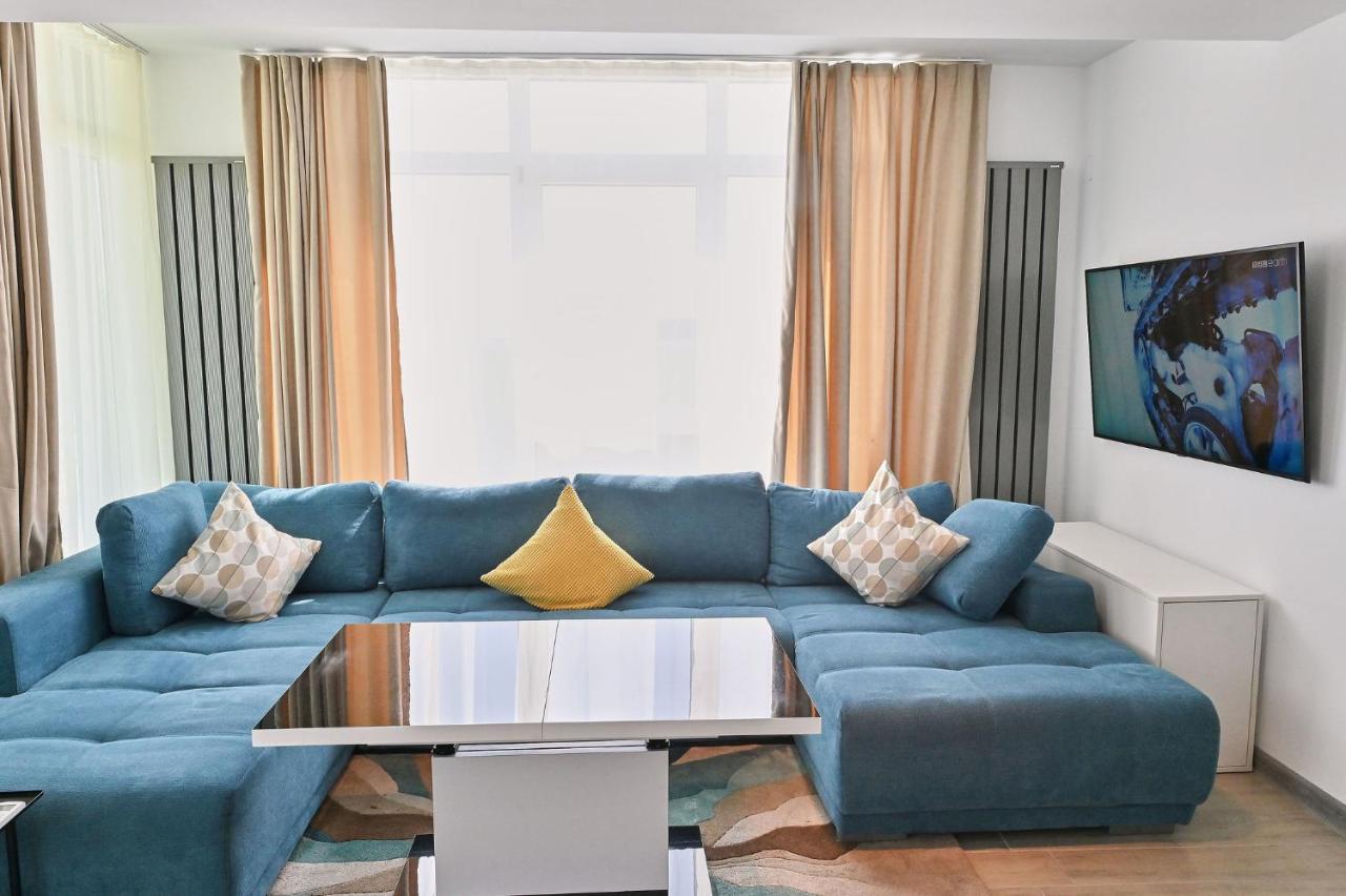 Diamond Sea View 2Br Apartment - Spa N Pools Resort Mamaia Buitenkant foto