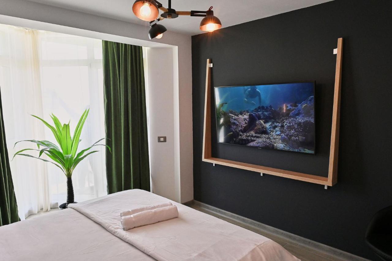 Diamond Sea View 2Br Apartment - Spa N Pools Resort Mamaia Buitenkant foto